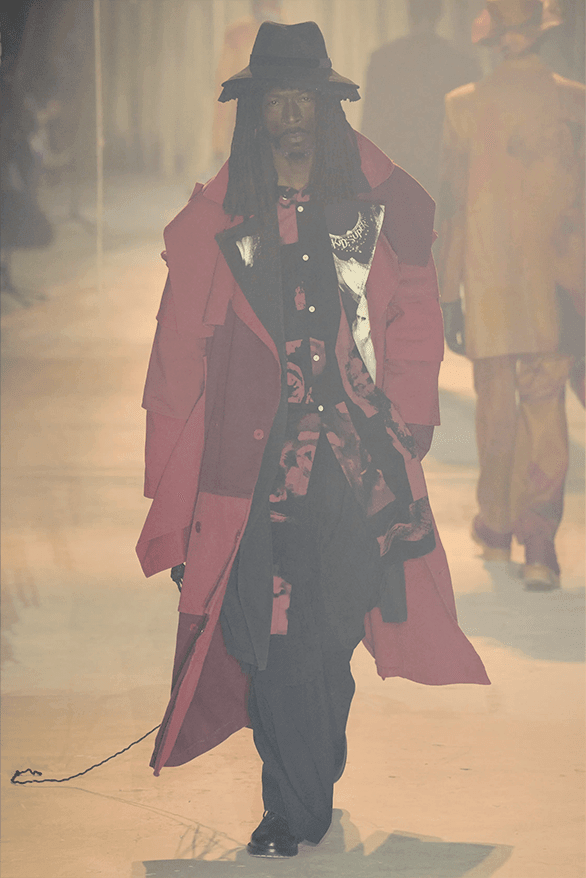 キッドスーパー 2024年秋冬コレクション Kidsuper Fall Winter 2024 Paris Fashion Week menswear runway show Colm Dillane