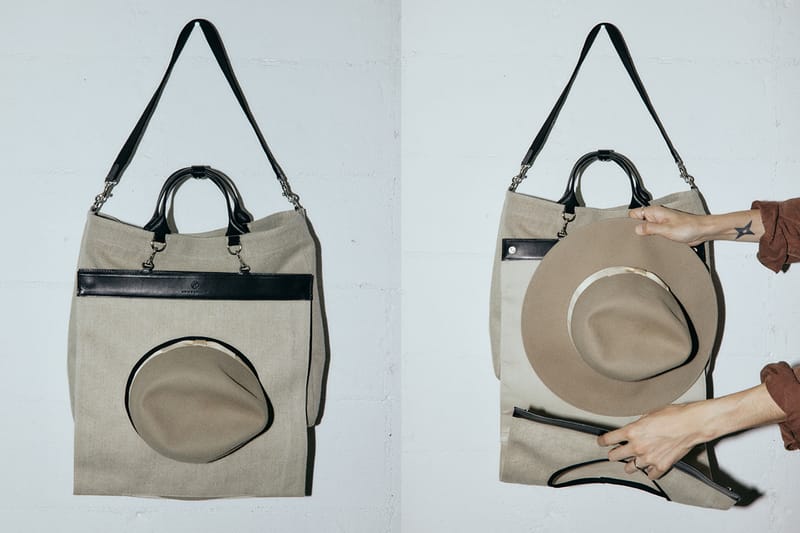 KIJIMA TAKAYUKI から ARTS & SCIENCE 制作による“ハットが携帯できる”トートバッグが発売