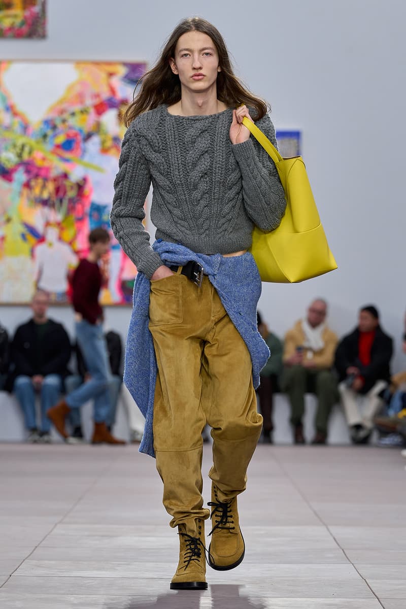 ロエベ 2024年秋冬メンズコレクション LOEWE Fall Winter 2024 Paris Fashion Week menswear Jonathan Anderson runway show loewe