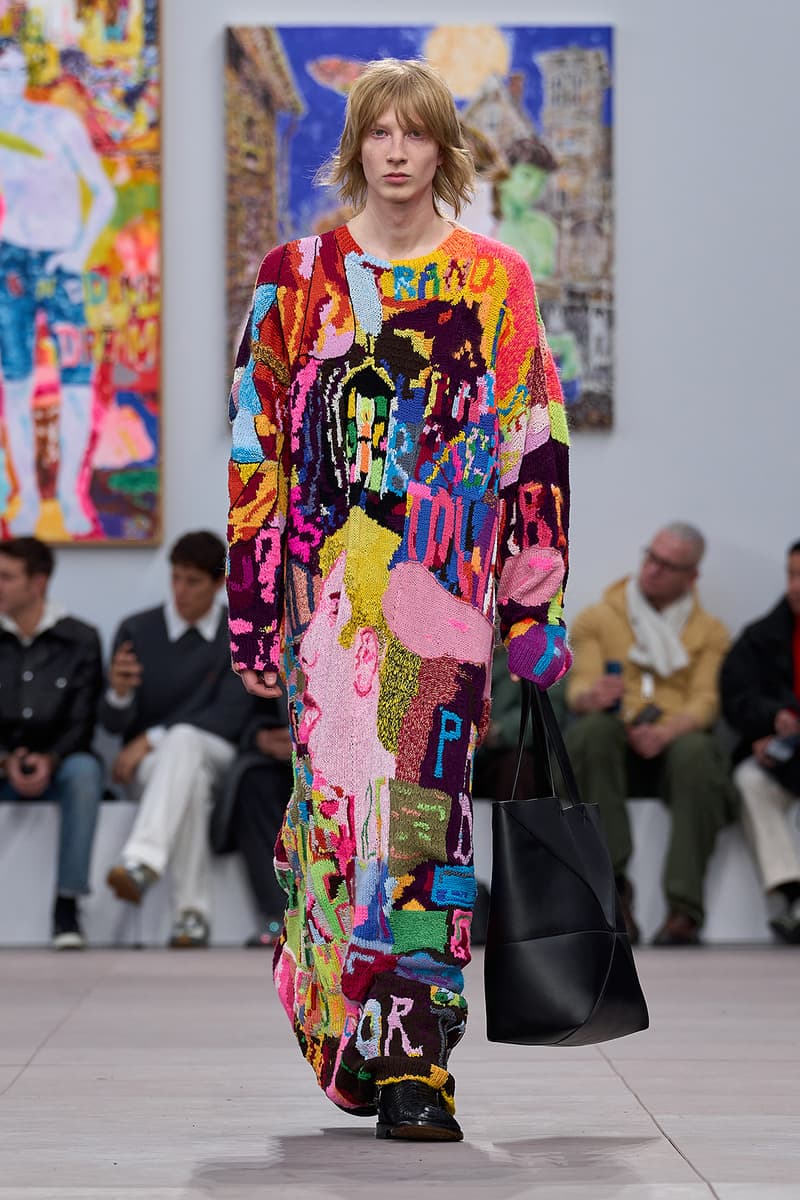 ロエベ 2024年秋冬メンズコレクション LOEWE Fall Winter 2024 Paris Fashion Week menswear Jonathan Anderson runway show loewe