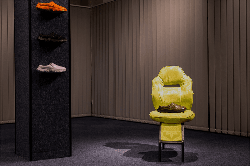 マーティン・ローズ手掛ける Clarks の2024年秋冬コレクションを一足先にチェック Martine Rose Clarks Fall Winter 2024 Collaboration footwear sneakers boot London uk designer Paris fashion week