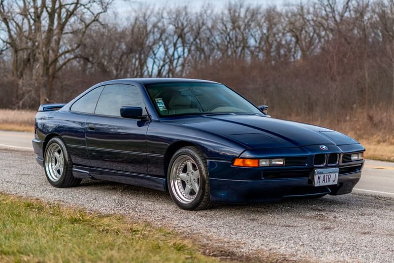 マイケル・ジョーダンが所有していた1991年型のBMW 850iがオークションに出品 Michael Jordan 1991 BMW 850i Bring A Trailer Auction Info