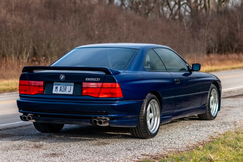 マイケル・ジョーダンが所有していた1991年型のBMW 850iがオークションに出品 Michael Jordan 1991 BMW 850i Bring A Trailer Auction Info