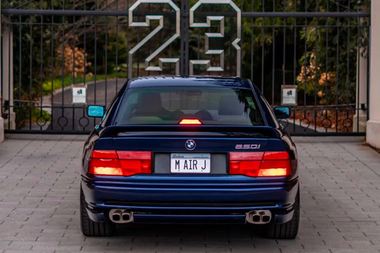 マイケル・ジョーダンが所有していた1991年型のBMW 850iがオークションに出品 Michael Jordan 1991 BMW 850i Bring A Trailer Auction Info