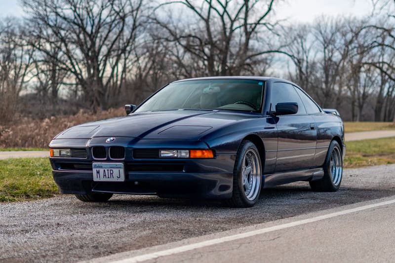 マイケル・ジョーダンが所有していた1991年型のBMW 850iがオークションに出品 Michael Jordan 1991 BMW 850i Bring A Trailer Auction Info