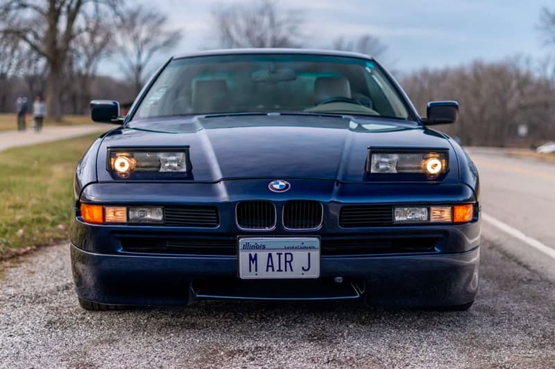 マイケル・ジョーダンが所有していた1991年型のBMW 850iがオークションに出品 Michael Jordan 1991 BMW 850i Bring A Trailer Auction Info