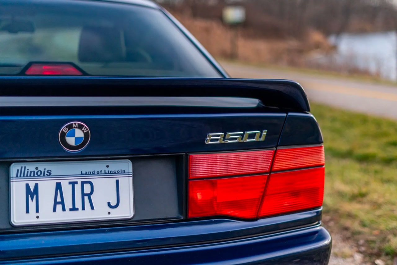 マイケル・ジョーダンが所有していた1991年型のBMW 850iがオークションに出品 Michael Jordan 1991 BMW 850i Bring A Trailer Auction Info