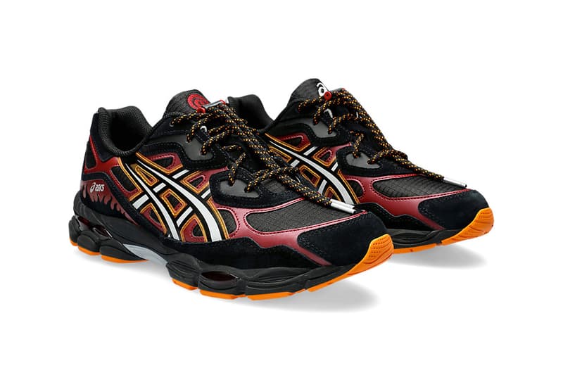 アシックスxナルトの最新コラボ ゲルNYCの公式画像が浮上 ‘Naruto’ Merges With ASICS GEL-NYC Silhouette Footwear