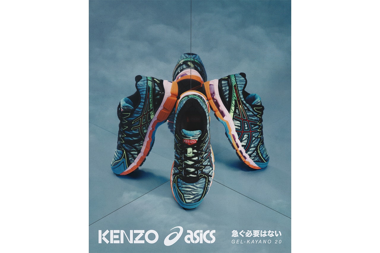 ケンゾー x アシックスの初コラボモデル ゲルカヤノ 20の国内発売情報が解禁 NIGO®︎ KENZO ASICS GEL-KAYANO20 release info