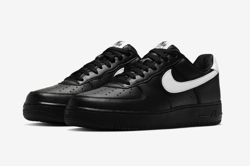 ナイキ エアフォース1 ローからシンプルなカラーリングのブラックアンドホワイトが再登場 nike air force 1 low black and white release info