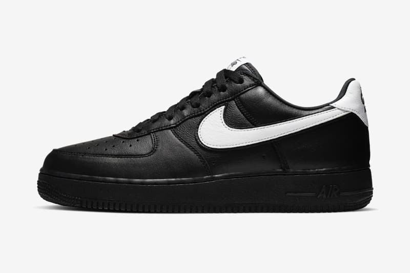 ナイキ エアフォース1 ローからシンプルなカラーリングのブラックアンドホワイトが再登場 nike air force 1 low black and white release info