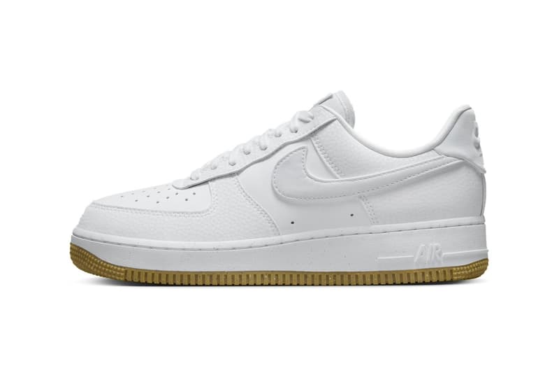 ナイキ エアフォース 1 ローにサステナブルな新作 ネクストネイチャー “ホワイト/ガム” が登場 Nike Air Force 1 Low Next Nature White Gum FN6326-100 Release Info
