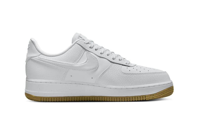 ナイキ エアフォース 1 ローにサステナブルな新作 ネクストネイチャー “ホワイト/ガム” が登場 Nike Air Force 1 Low Next Nature White Gum FN6326-100 Release Info