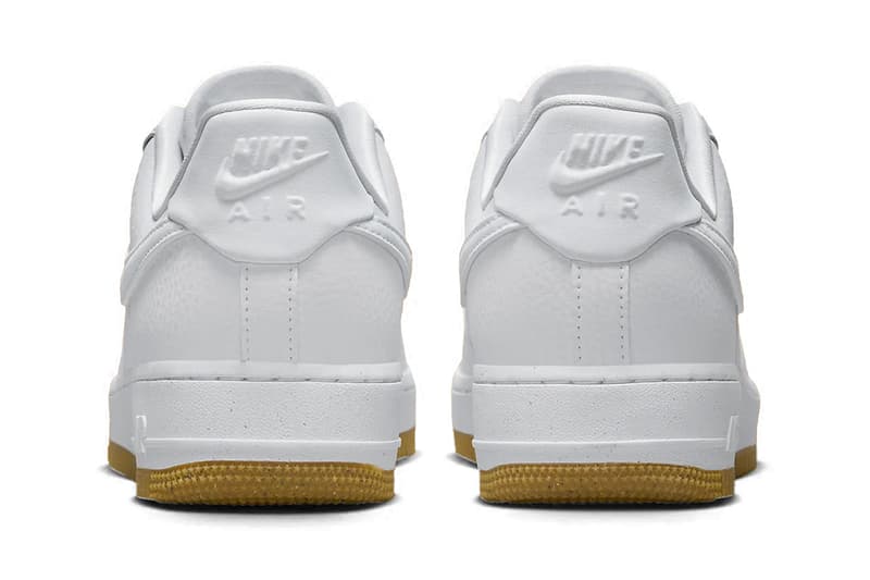 ナイキ エアフォース 1 ローにサステナブルな新作 ネクストネイチャー “ホワイト/ガム” が登場 Nike Air Force 1 Low Next Nature White Gum FN6326-100 Release Info
