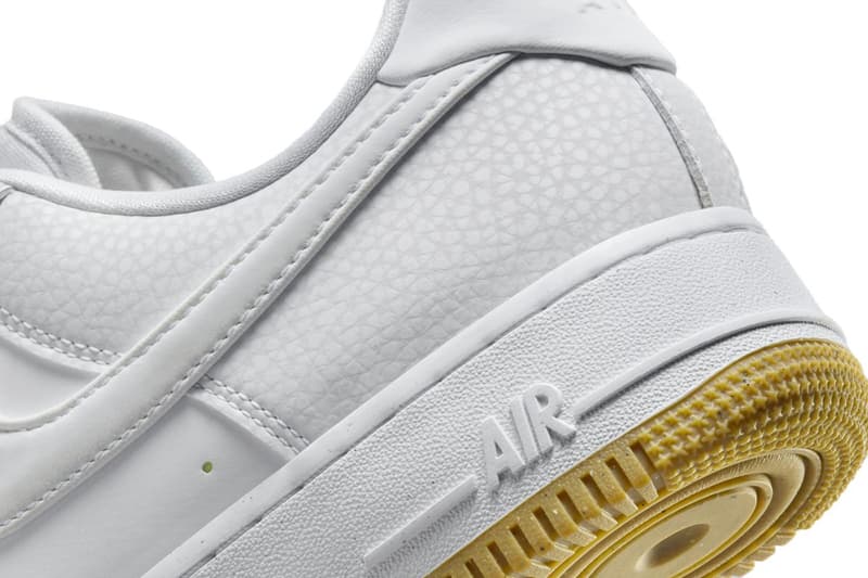 ナイキ エアフォース 1 ローにサステナブルな新作 ネクストネイチャー “ホワイト/ガム” が登場 Nike Air Force 1 Low Next Nature White Gum FN6326-100 Release Info