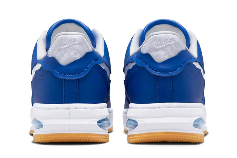 ナイキからビジブルエアを搭載した新作エアフォース1ローのリークが浮上 nike sportswear air max force 1 low evo team royal white HF3630 400 official release date info photos price store list buying guide