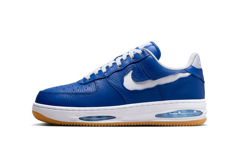 ナイキからビジブルエアを搭載した新作エアフォース1ローのリークが浮上 nike sportswear air max force 1 low evo team royal white HF3630 400 official release date info photos price store list buying guide