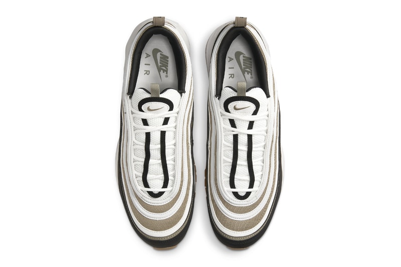 ナイキエアマックス97から春夏らしい新色 “ライトオリーブ”が登場 Official Look At the Nike Air Max 97 "Light Olive" 921826-203 cactus jack neutral brown gum soles