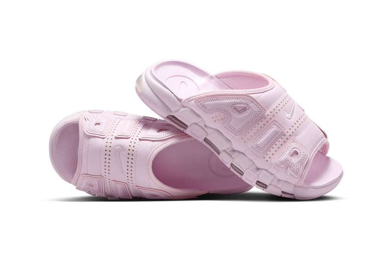 ナイキから桜の花びらを彷彿とさせるエアモアアップテンポスライド “ピンクフォーム”が登場 Nike Air More Uptempo Slide Arrives in "Pink" FJ2597-600 sandals ambushretro mx calm slides