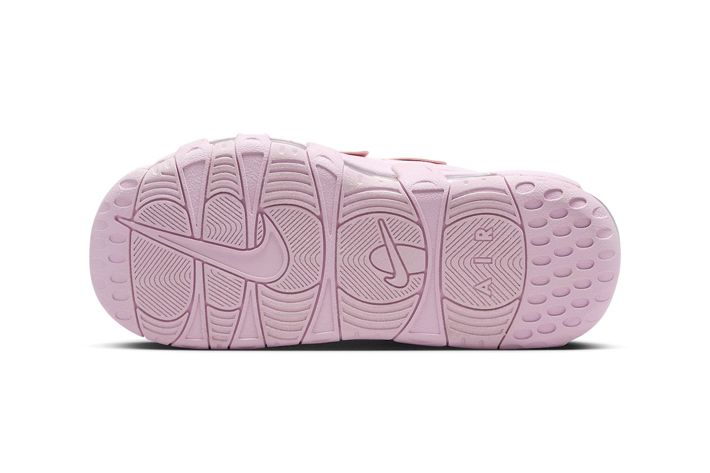 ナイキから桜の花びらを彷彿とさせるエアモアアップテンポスライド “ピンクフォーム”が登場 Nike Air More Uptempo Slide Arrives in "Pink" FJ2597-600 sandals ambushretro mx calm slides 