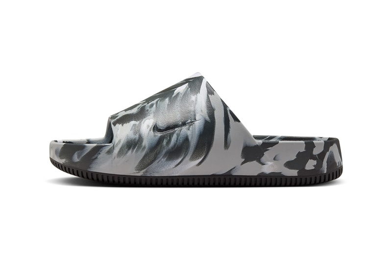 ナイキ カームスライドからマーブル模様が特徴的な新作が登場 Nike Calm Slide Mix Pattern FV5637-001 Release Info date store list buying guide photos price yeezy vibes ye kanye west adidas yzy