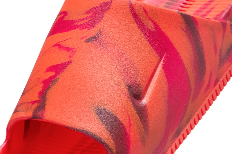 ナイキ カームスライドからマーブル模様が特徴的な新作が登場 Nike Calm Slide Mix Pattern FV5637-001 Release Info date store list buying guide photos price yeezy vibes ye kanye west adidas yzy