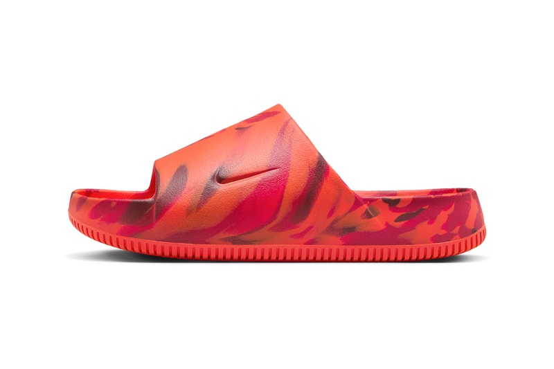 ナイキ カームスライドからマーブル模様が特徴的な新作が登場 Nike Calm Slide Mix Pattern FV5637-001 Release Info date store list buying guide photos price yeezy vibes ye kanye west adidas yzy