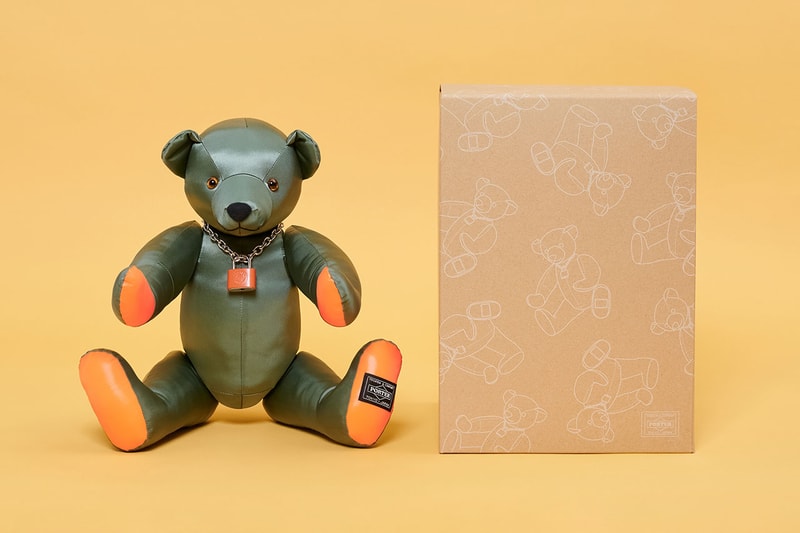 ポーターよりタンカーの生地を用いた2024年版のグリズリーベアが発売 porter grizzly bear 2024ver tanker sage green release info