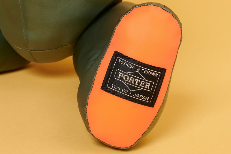 ポーターよりタンカーの生地を用いた2024年版のグリズリーベアが発売 porter grizzly bear 2024ver tanker sage green release info