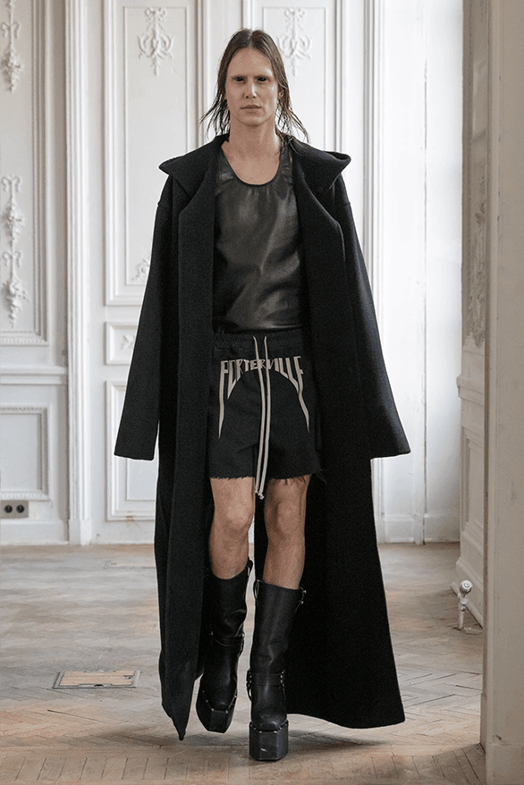 リック・オウエンス2024年秋冬メンズコレクション Rick Owens Fall Winter 2024 Paris Fashion Week menswear runway show