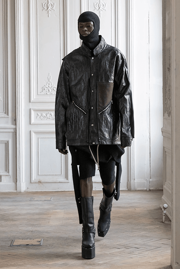 リック・オウエンス2024年秋冬メンズコレクション Rick Owens Fall Winter 2024 Paris Fashion Week menswear runway show