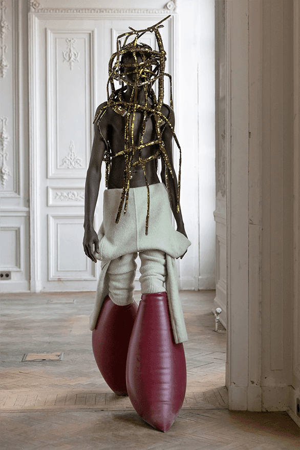 リック・オウエンス2024年秋冬メンズコレクション Rick Owens Fall Winter 2024 Paris Fashion Week menswear runway show