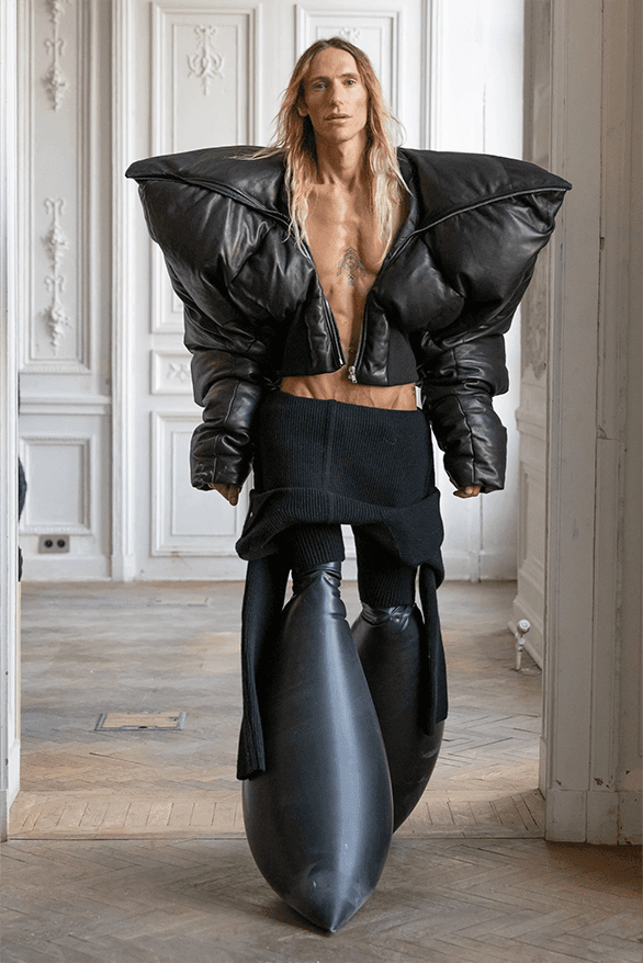 リック・オウエンス2024年秋冬メンズコレクション Rick Owens Fall Winter 2024 Paris Fashion Week menswear runway show