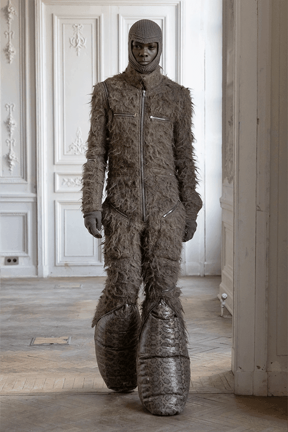 リック・オウエンス2024年秋冬メンズコレクション Rick Owens Fall Winter 2024 Paris Fashion Week menswear runway show