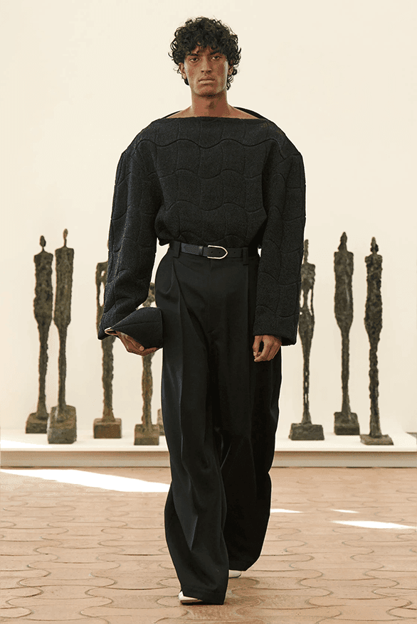 ジャックムス 2024年春夏コレクション “レススカルプチャーズ” Jacquemus Spring Summer 2024 Runway Show Simon Porte Jacquemus menswear womenswear