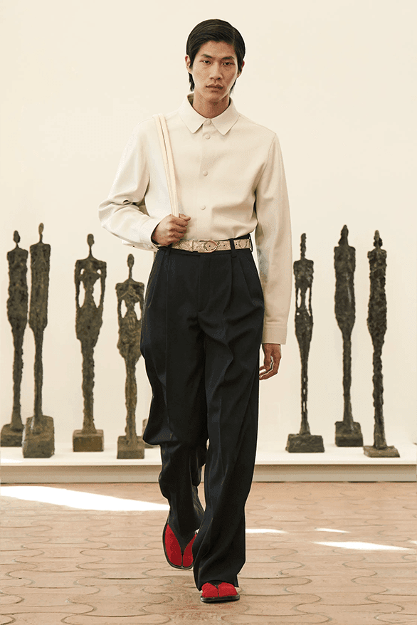 ジャックムス 2024年春夏コレクション “レススカルプチャーズ” Jacquemus Spring Summer 2024 Runway Show Simon Porte Jacquemus menswear womenswear