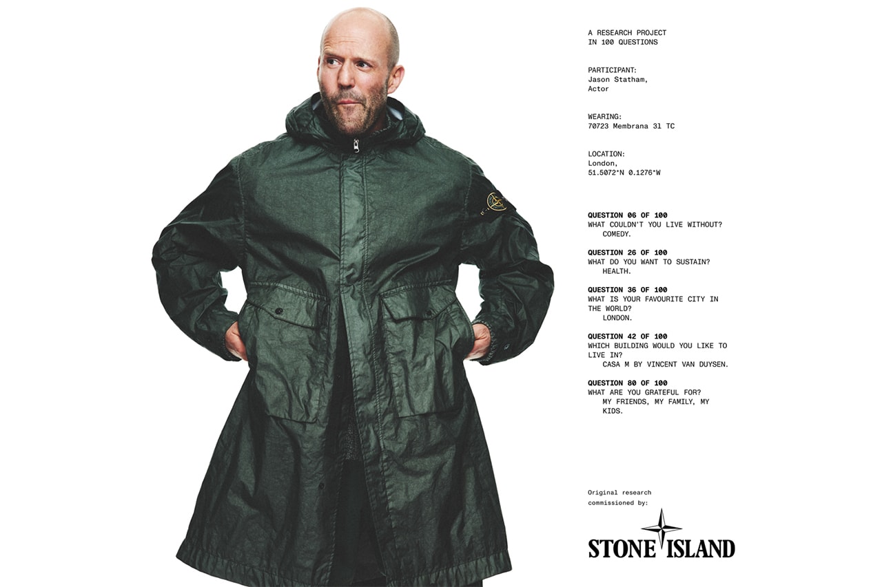 ストーンアイランドがコミュニティメンバーを起用した2024年春夏コレクションのキャンペーンビジュアルを公開 Stone Island Spring Summer 2024 Collection STELLINA marina ghost menswear techwear performance utility