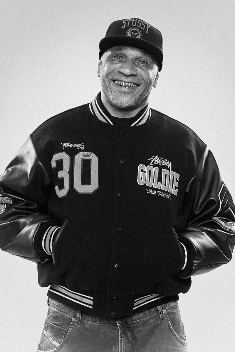 ステューシーがゴールディ率いるメタルヘッズとのコラボコレクションを発表 STÜSSY x METALHEADZ goldie collaboration release info