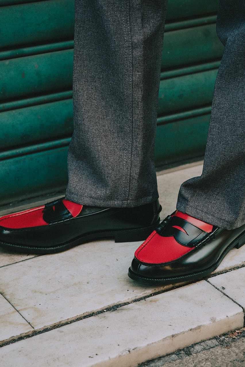 ケンフォード ファインシューズからコンビローファーの新色 ブラックレッドが発売 the kenford fineshoes combi loafer black red release info