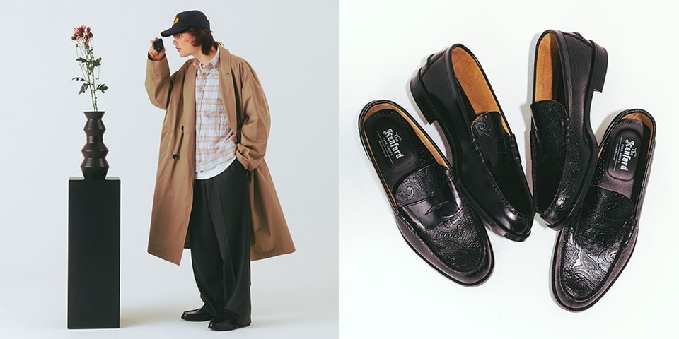 ケンフォードファインシューズのペイズリーローファーの新ルックが公開  