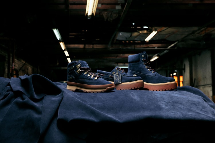 Timberland から CHARLES・F・STEAD のインディゴスエードを纏った新作コレクションが登場