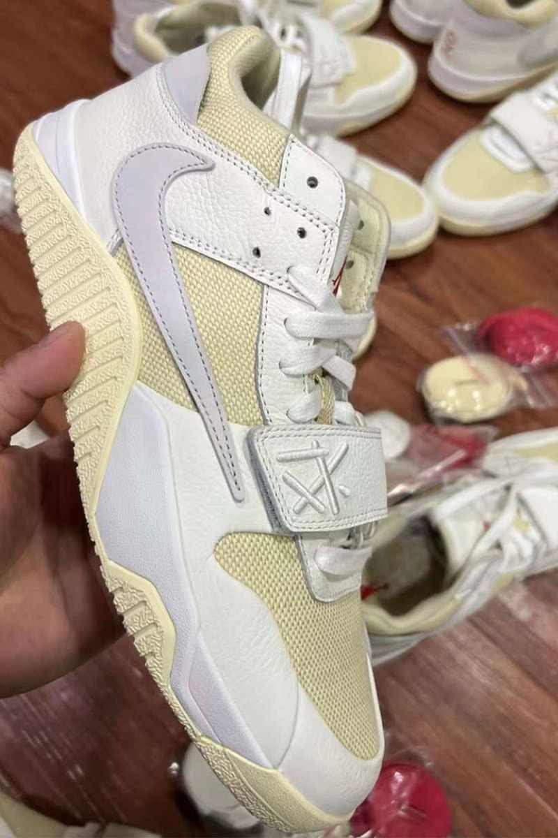 トラヴィス・スコット初のシグネチャーモデル ジャンプマン ジャック トレーナーに初見のセイルカラーが浮上 Travis Scott Jordan Jumpman Jack sail storm