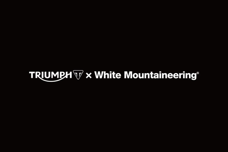 世界的バイクメーカー Triumph が White Mountaineering とのコラボプロジェクトをローンチ