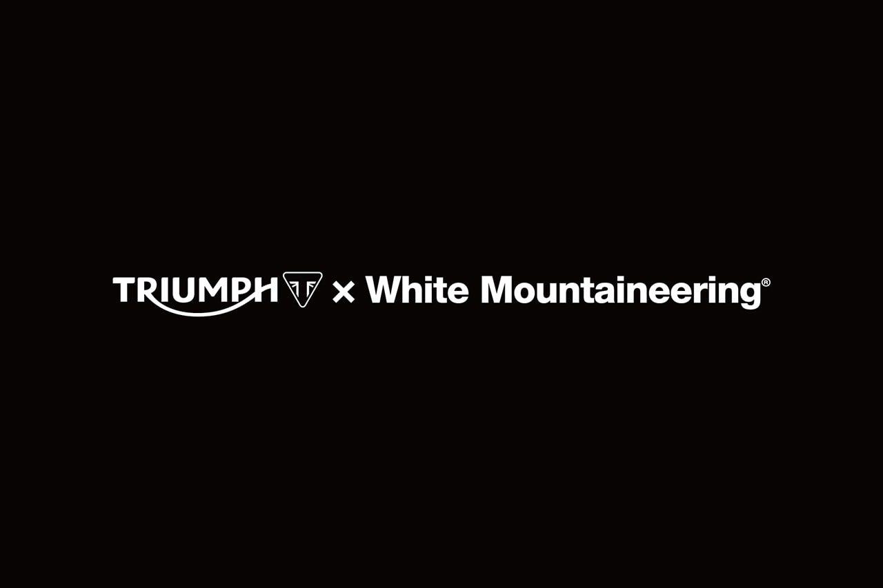 世界的なバイクメーカー トライアンフがホワイトマウンテニアリングとのコラボプロジェクトをローンチ Triumph Motorcycles x White Mountaineering Creative LAB project launch info