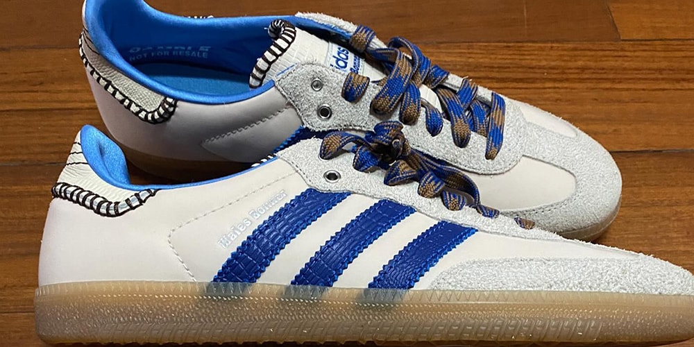 Wales Bonner adidas Samba Nylon Low Fox Brown Sandy Beige Lucky Blue の新品 中古フリマ 通販 スニダン