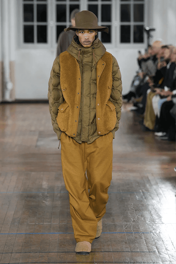 ホワイトマウンテニアリング 2024年秋冬コレクション White Mountaineering Fall Winter 2024 Paris Fashion Week menswear runway show Yosuke Aizawa