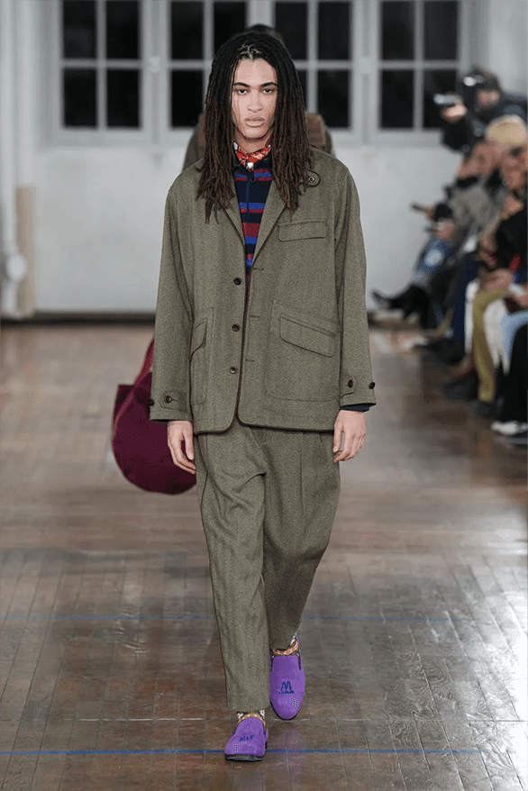 ホワイトマウンテニアリング 2024年秋冬コレクション White Mountaineering Fall Winter 2024 Paris Fashion Week menswear runway show Yosuke Aizawa