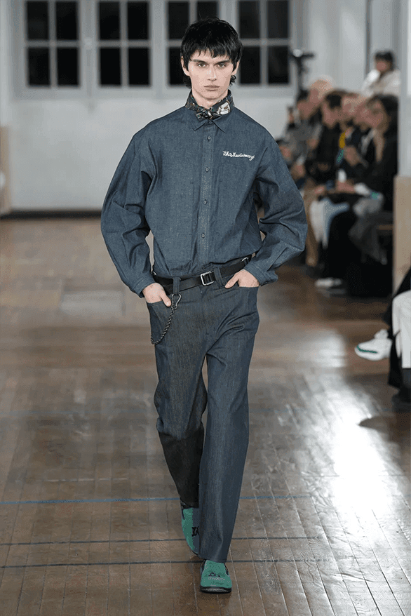 ホワイトマウンテニアリング 2024年秋冬コレクション White Mountaineering Fall Winter 2024 Paris Fashion Week menswear runway show Yosuke Aizawa
