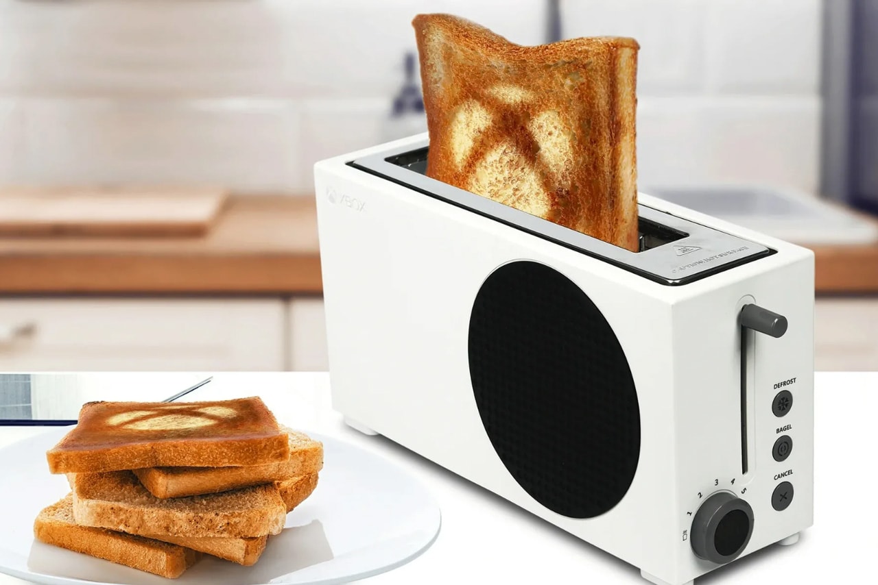 Xボックス シリーズSを完全再現した2スライストースターが発売 xbox series s toaster sale price details walmart online optimal carb experience user profiles heat setting defrost