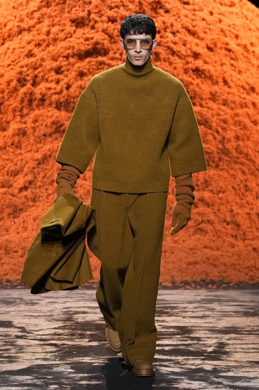 ゼニア2024年秋冬メンズコレクション Zegna Fall/Winter 2024 Collection Milan Fashion Week Men's Menswear Runway Images